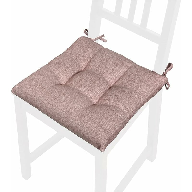 foto del prodotto emmevi mv s.p.a. cuscino sedia pastello morbido universale coprisedia cotone imbottito 100 made in italy rosso