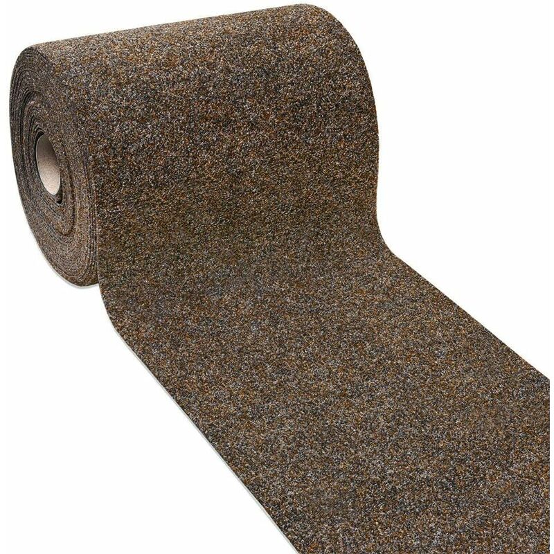 foto del prodotto emmevi mv s.p.a. passatoia al metro h50 cm su misura tappeto cucina moquette ingresso antiscivolo 100 made in italy marrone
