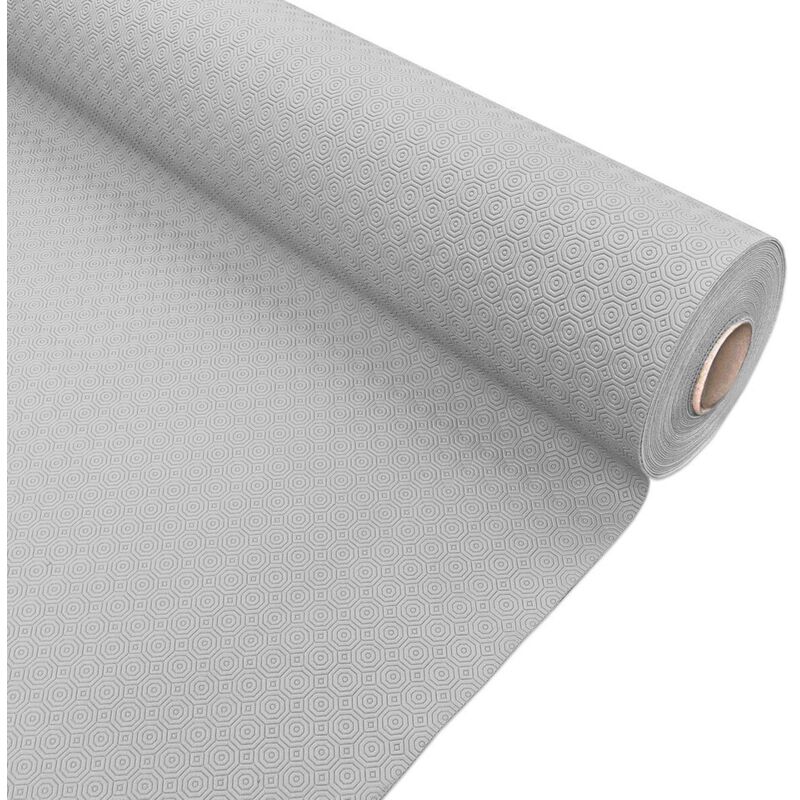 foto del prodotto emmevi mv s.p.a. proteggi tavolo mollettone morbido grigio sotto tovaglia antiscivolo antimacchia antiurto 140x30 cm