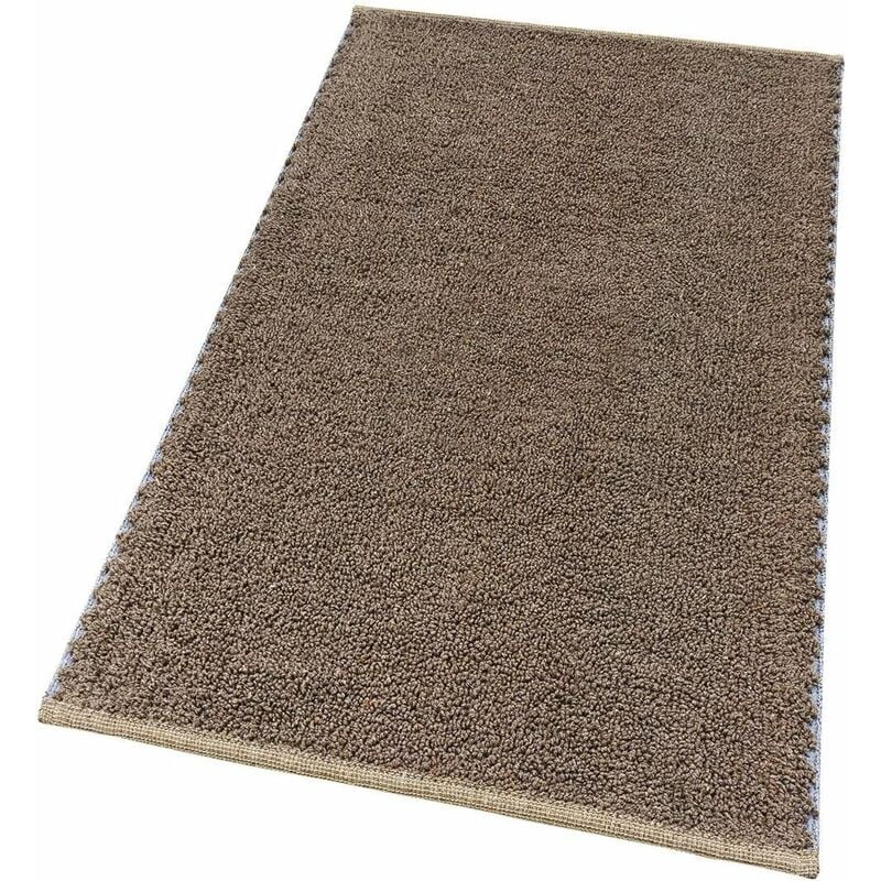 foto del prodotto emmevi mv s.p.a. tappeto bagno camera scendiletto puro cotone morbido lavabile 100 made in italy marrone 60x180 cm