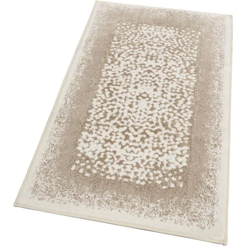 foto del prodotto emmevi mv s.p.a. tappeto bagno vintage camera scendiletto morbido cotone assorbente antiscivolo beige 60x130 cm