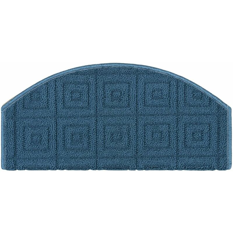 foto del prodotto emmevi mv s.p.a. tappeto coprigradini 3d salva gradino proteggi scalino adesivo 100 made in italy blu
