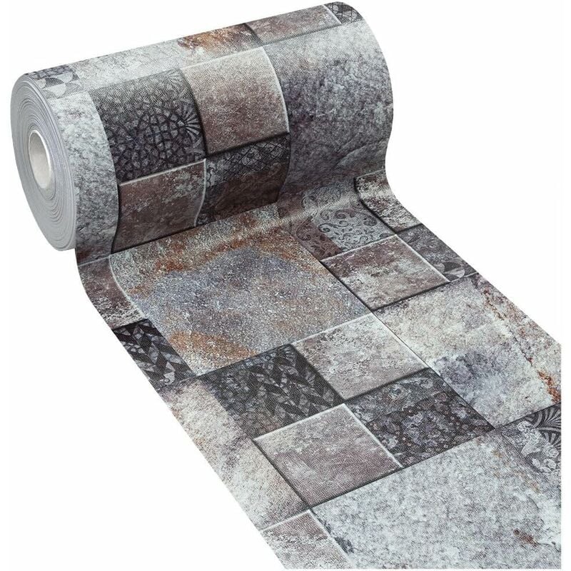 foto del prodotto emmevi mv s.p.a. tappeto cucina gomma pvc morbido antimacchia passatoia antiscivolo antisfilo lavabile dis c 51x400 cm
