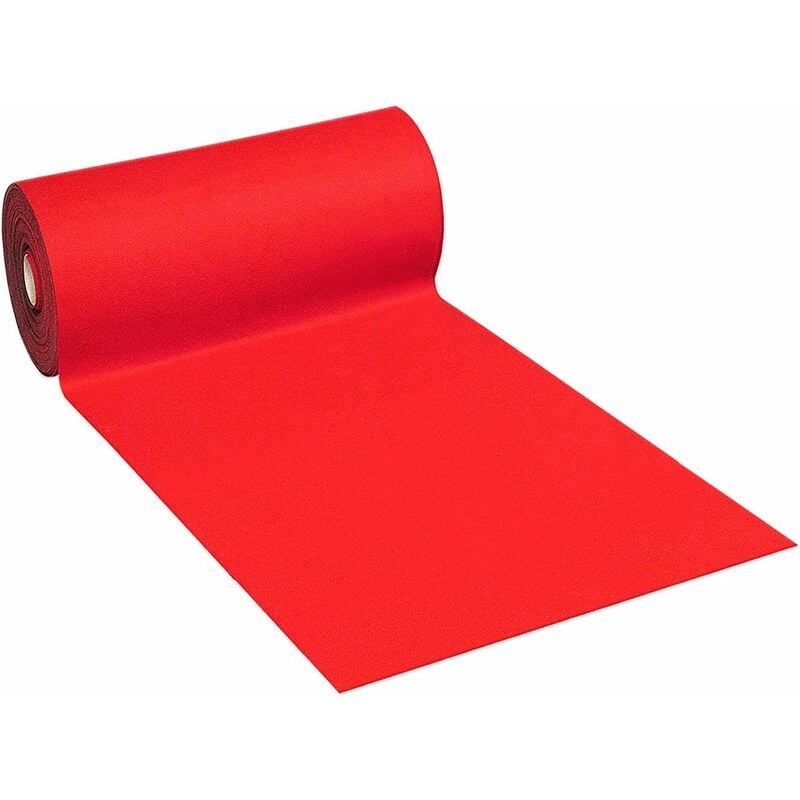foto del prodotto emmevi mv s.p.a. tappeto moquette al metro h100 cm interno esterno passatoia negozio chiesa rosso