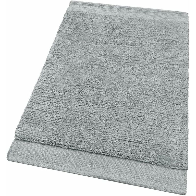 foto del prodotto emmevi mv s.p.a. tappeto scendiletto camera doccia bagno morbido puro cotone assorbente antiscivolo grigio 60x120 cm