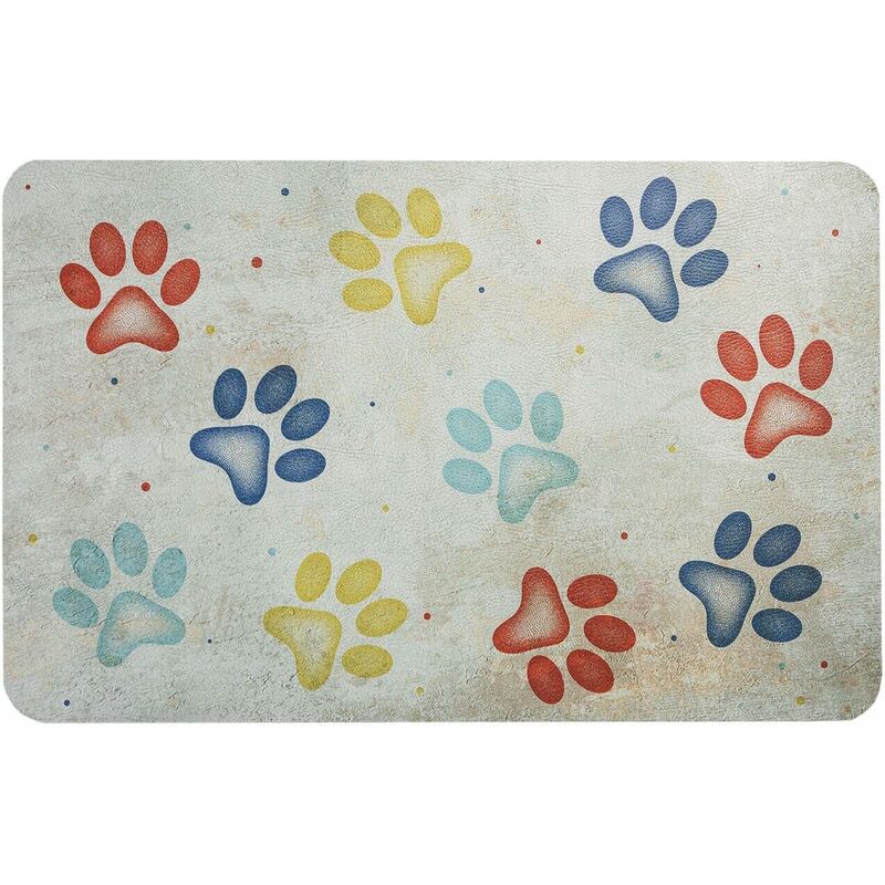foto del prodotto emmevi mv s.p.a. tappeto sottociotola tovaglietta pvc impermeabile antisfilo antiscivolo tappetino cane gatto dis.a 50x70 cm