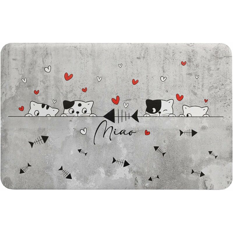 foto del prodotto emmevi mv s.p.a. tappeto sottociotola tovaglietta pvc impermeabile antisfilo antiscivolo tappetino cane gatto dis.c 30x46 cm