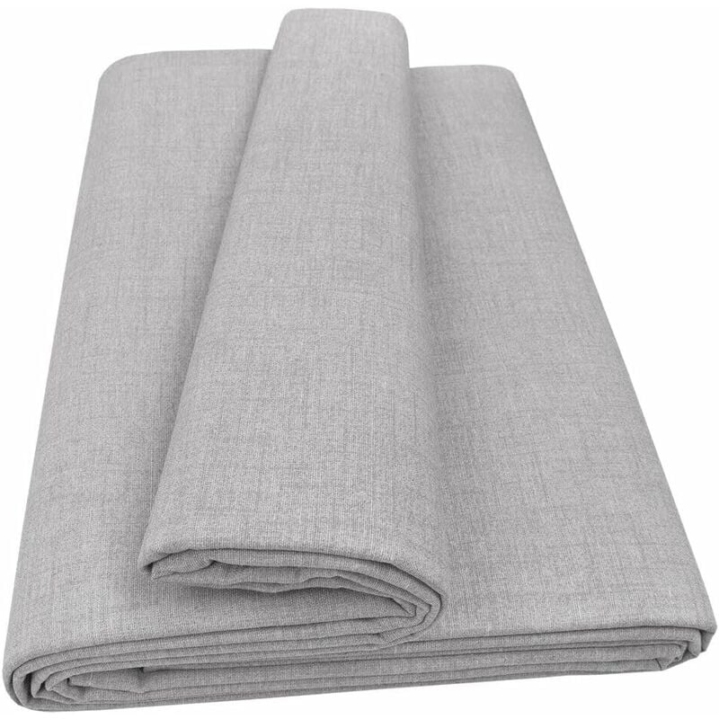foto del prodotto emmevi mv s.p.a. telo arredo copridivano tessuto cotone foulard copri letto divano poltrona grigio pastello 170x280 cm