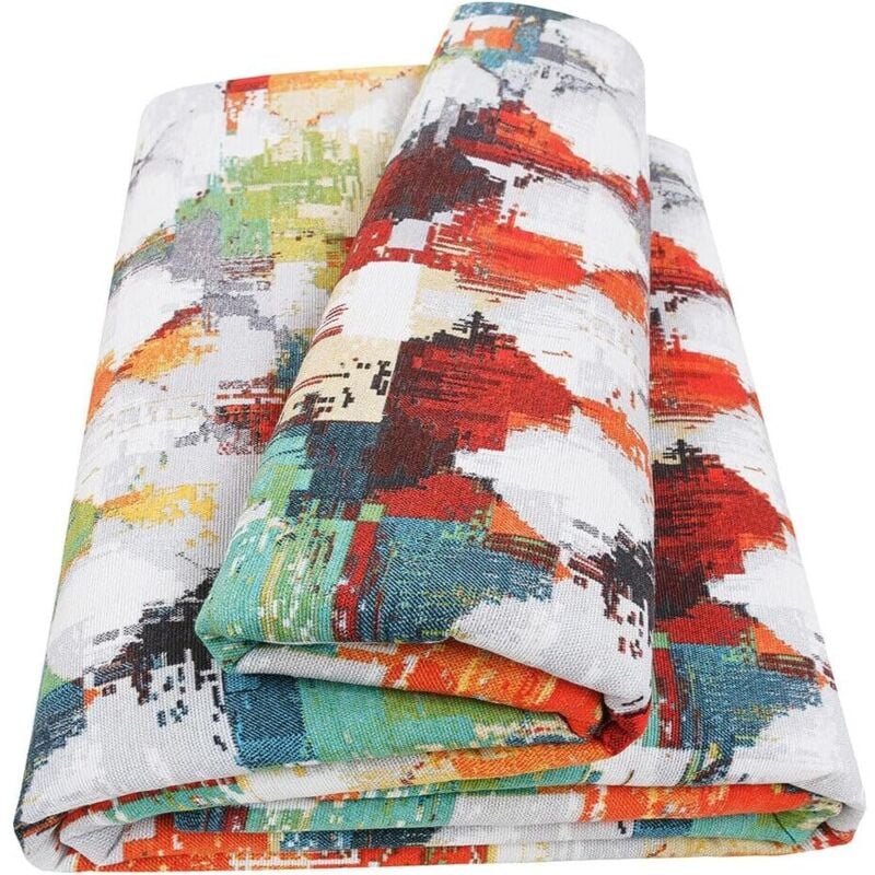 foto del prodotto emmevi mv s.p.a. telo arredo patchwork copridivano poltrona granfoulard cotone copri letto tutto multiuso 260x280 cm