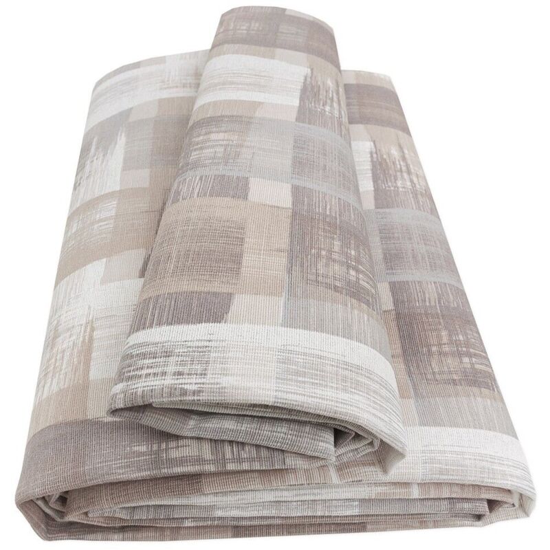 foto del prodotto emmevi mv s.p.a. telo arredo striato moderno multiuso copridivano cotone gran foulard coperta picnic 260x280 cm