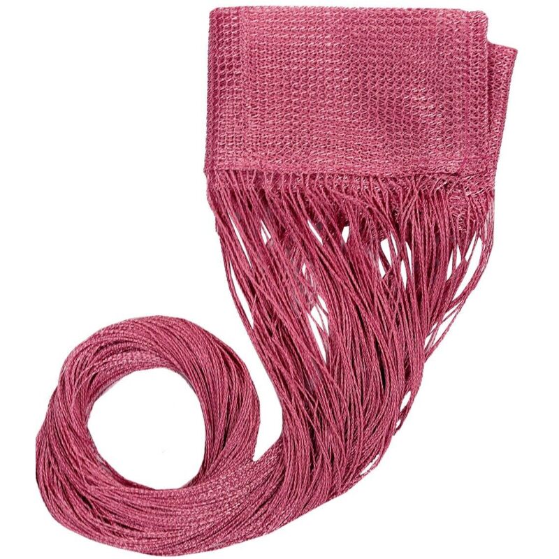 foto del prodotto emmevi mv s.p.a. tenda a fili elegante per porte finestre pannello divisorio camere stanze ambienti rosa 140x290 cm
