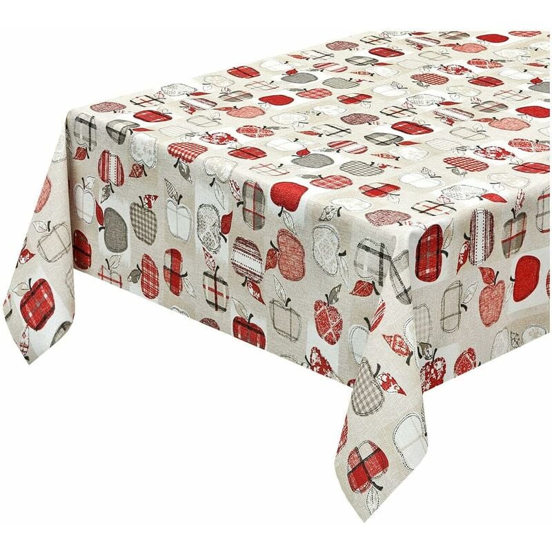 foto del prodotto emmevi mv s.p.a. tovaglia cucina antimacchia tessuto resinato proteggi copri tavolo moderno fantasia b 140x260 cm