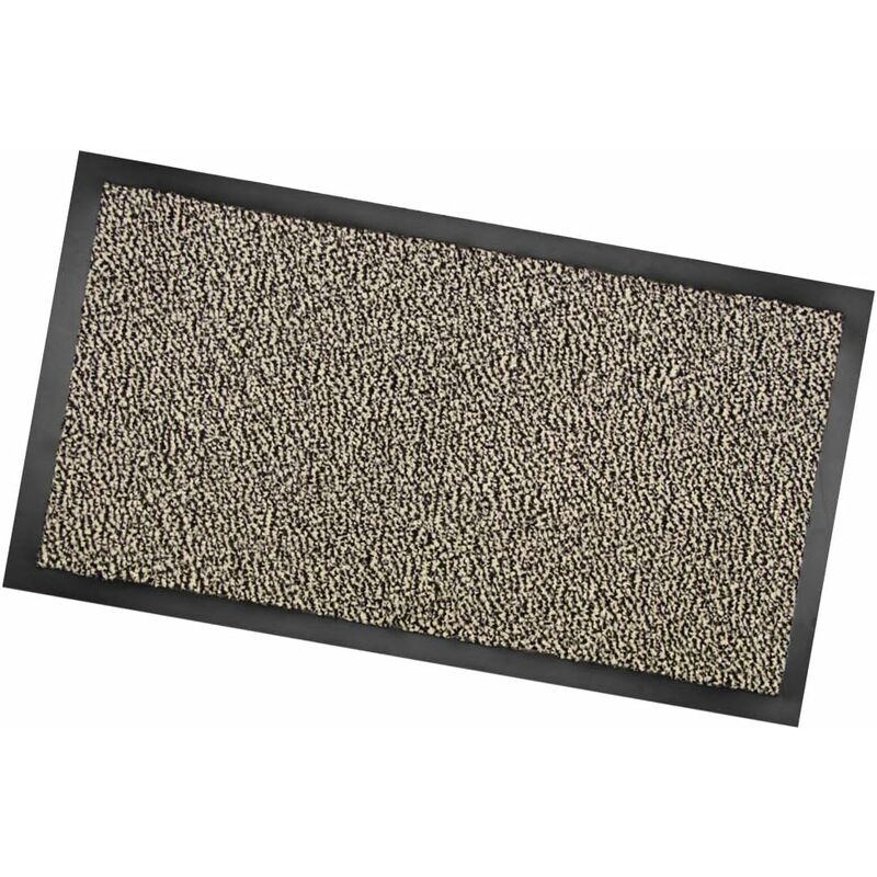 foto del prodotto emmevi mv s.p.a. zerbino asciugapassi antiscivolo antinciampo tessitura morbida retro gommato 100 made in italy beige 60x90 cm