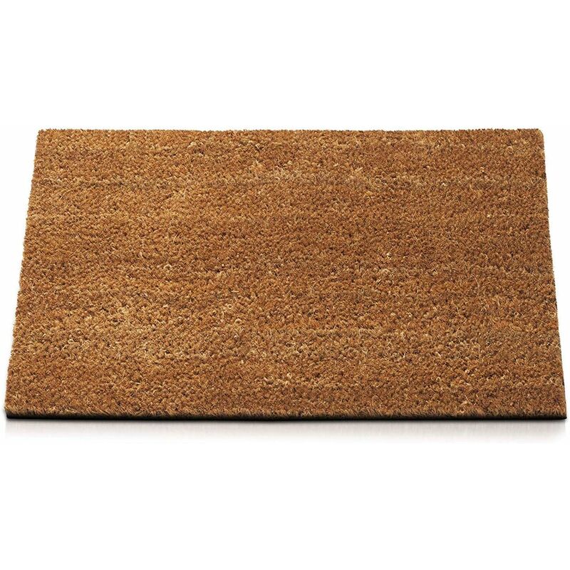 foto del prodotto emmevi mv s.p.a. zerbino cocco naturale 30x80 cm retro gomma antiscivolo tappeto ingresso 100 made in italy