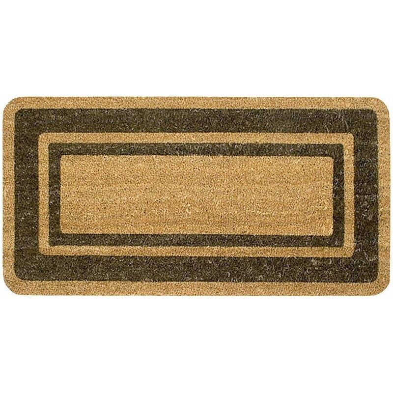 foto del prodotto emmevi mv s.p.a. zerbino cocco naturale 40x70 cm elegante robusto ingresso casa esterno antiscivolo marrone