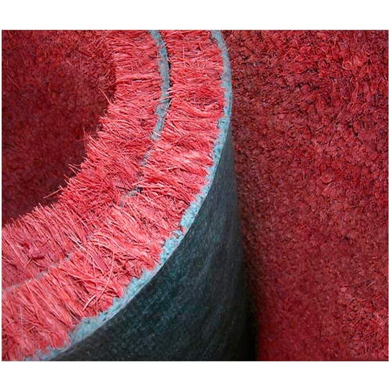 foto del prodotto emmevi mv s.p.a. zerbino cocco rosso ingresso naturale antiscivolo robusto esterno porta entrata 100 made in italy 100x300 cm