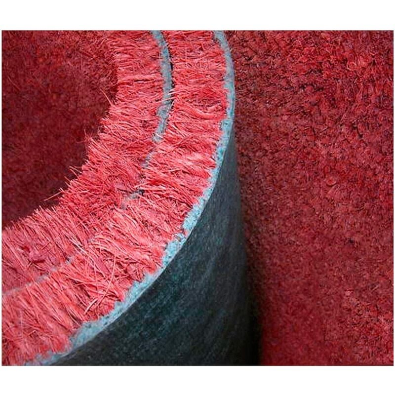 foto del prodotto emmevi mv s.p.a. zerbino cocco rosso ingresso naturale antiscivolo robusto esterno porta entrata 100 made in italy 50x100 cm