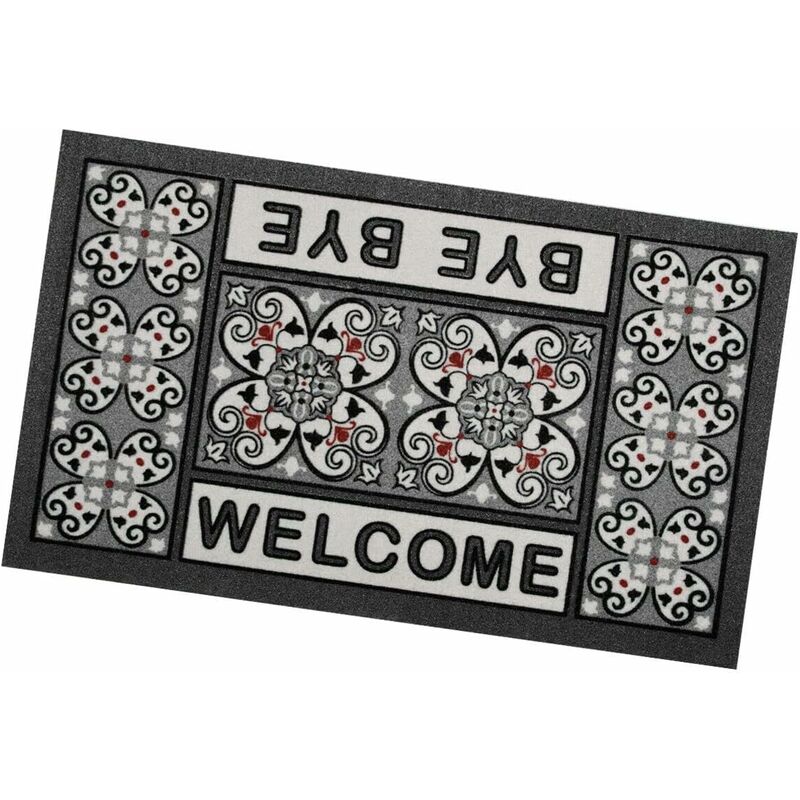 foto del prodotto emmevi mv s.p.a. zerbino gomma morbida tappeto ingresso asciugapassi antiscivolo 40x70 cm z