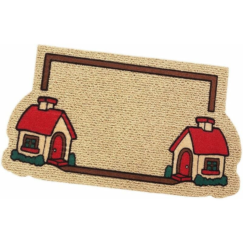 foto del prodotto emmevi mv s.p.a. - zerbino ingresso antiscivolo asciugapassi entrata assorbente rettangolare 40x70 cm - i