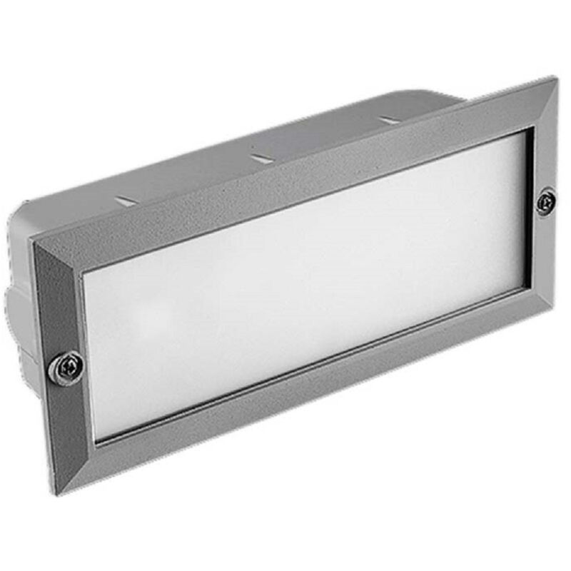 foto del prodotto empotrable de pared ip44 tamesis e27 60w gris 1055lm