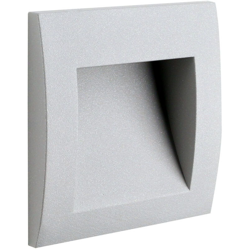 foto del prodotto empotrable de pared ip65 face led 2,5w 3000k gris 113lm
