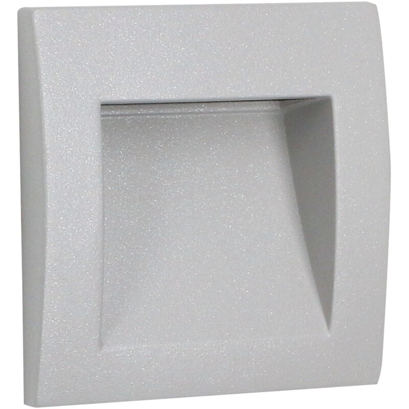 foto del prodotto empotrable de pared ip65 face led 2,5w 4000k gris 142lm