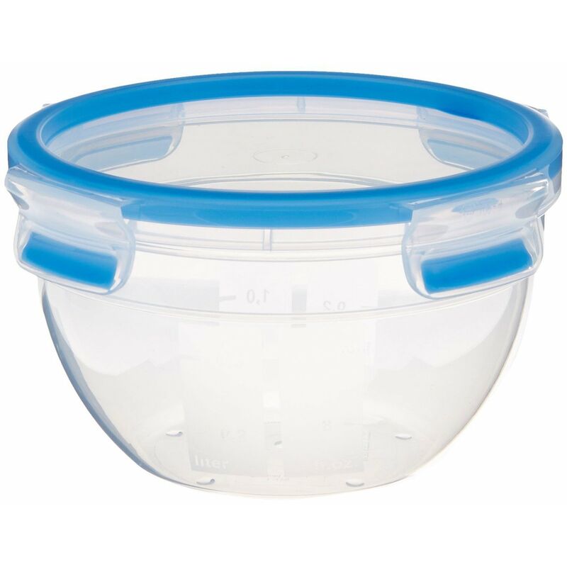 foto del prodotto emsa clip close contenitore salvafreschezza, rotondo, 1,1 l