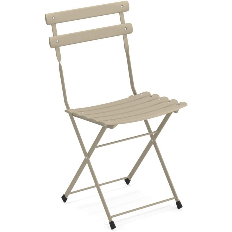 foto del prodotto emu - arc en ciel sedia pieghevole tortora raggr. ral 1019