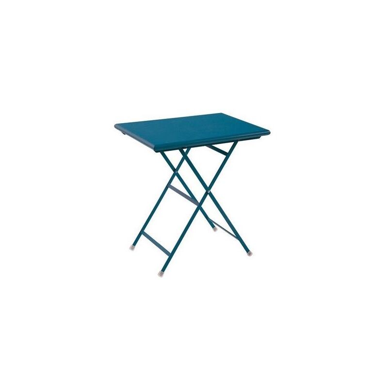foto del prodotto emu arc en ciel tavolo rettangolare pieghevole 70x50 blu raggrinzato 7470 c