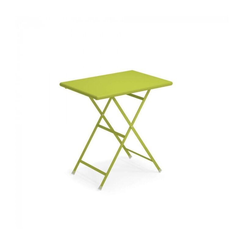foto del prodotto emu arc en ciel tavolo rettangolare pieghevole 70x50 verde raggrinzato 582 c