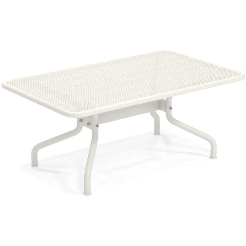 foto del prodotto emu athena tavolo basso 100x60 bianco raggrinzato 9002