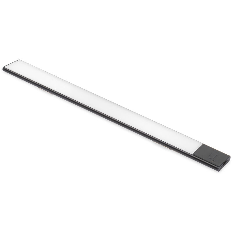 immagine 0 del prodotto emuca lampada led ricaricabile con usb kaus black con sensore di prossimit , l400mmplastica e alluminio, verniciato nero