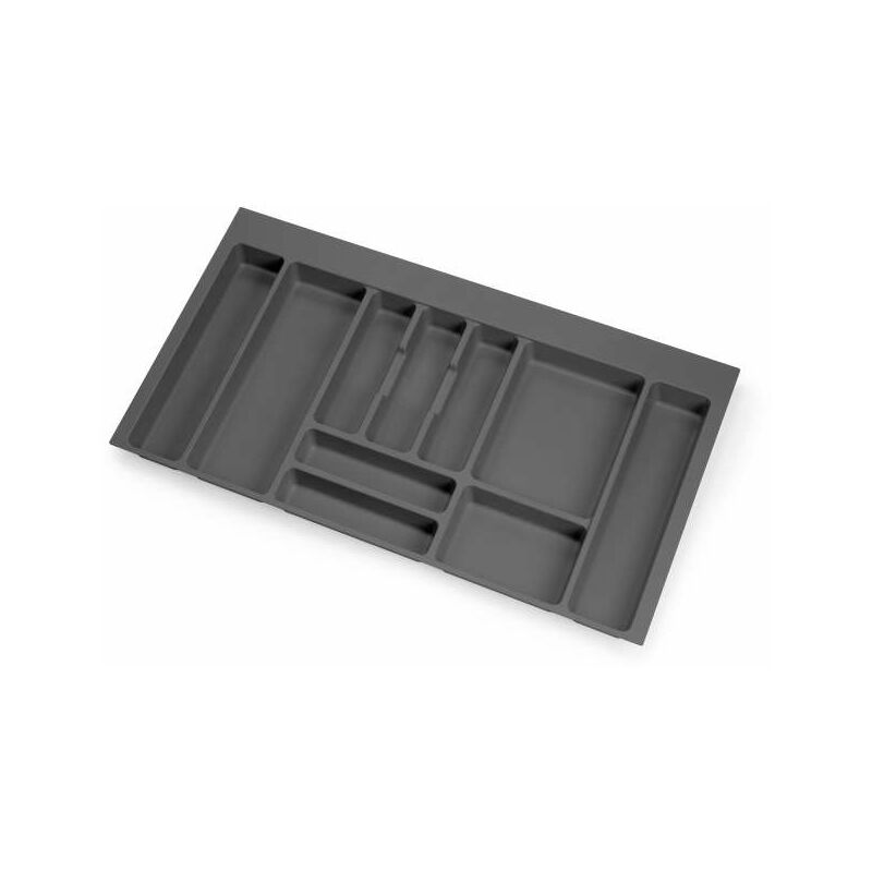 foto del prodotto emuca portaposate per cucina grigio antracite 900mm
