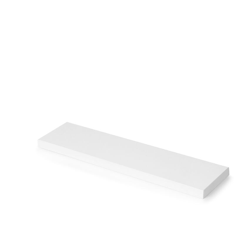 foto del prodotto emuca ripiano per scaffali, 600x200mm, spessore 30mm, legno, verniciato bianco