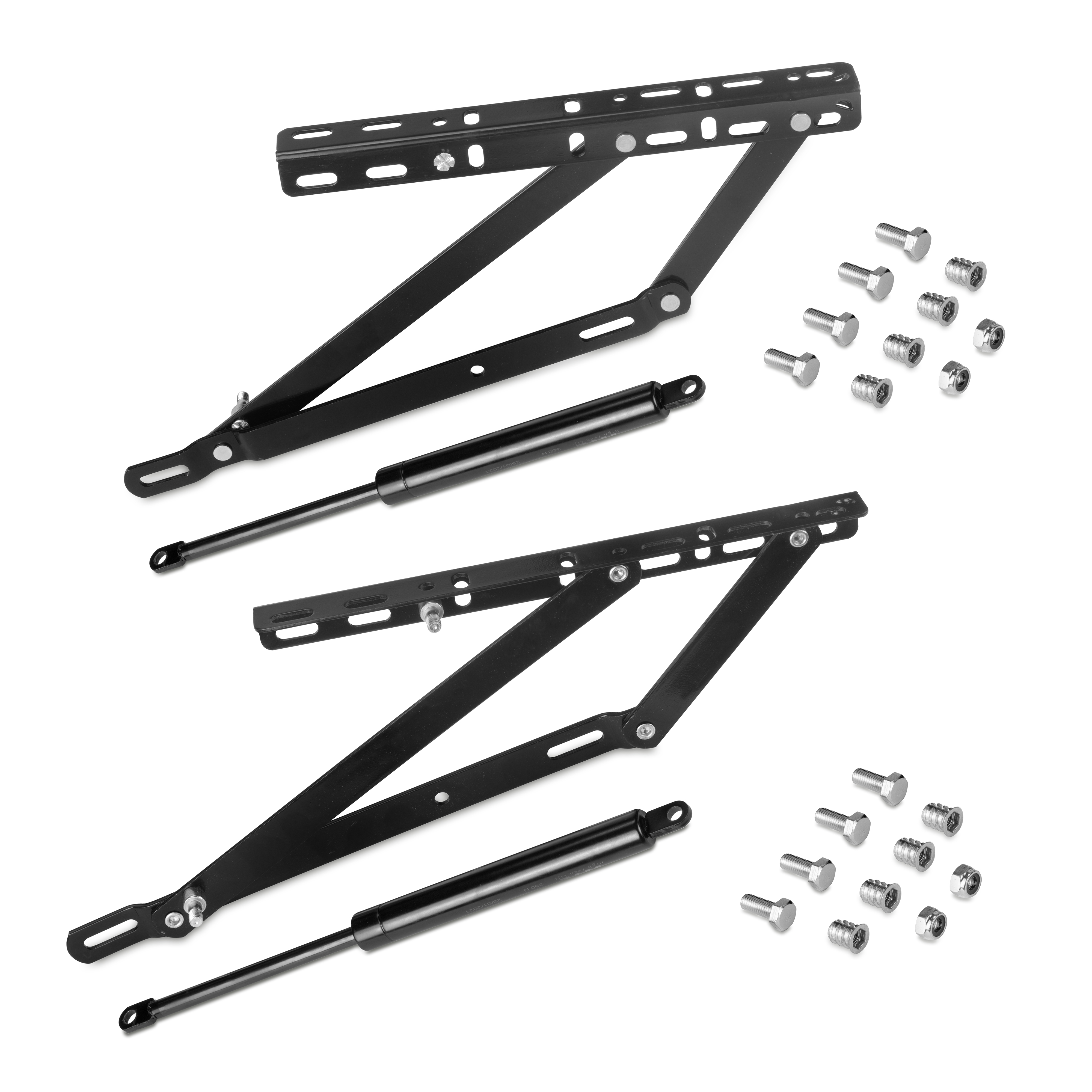 foto del prodotto emuca set di meccanismi di sollevamento per divano letto, 90 cm, verniciato nero, acciaio, 1 u.