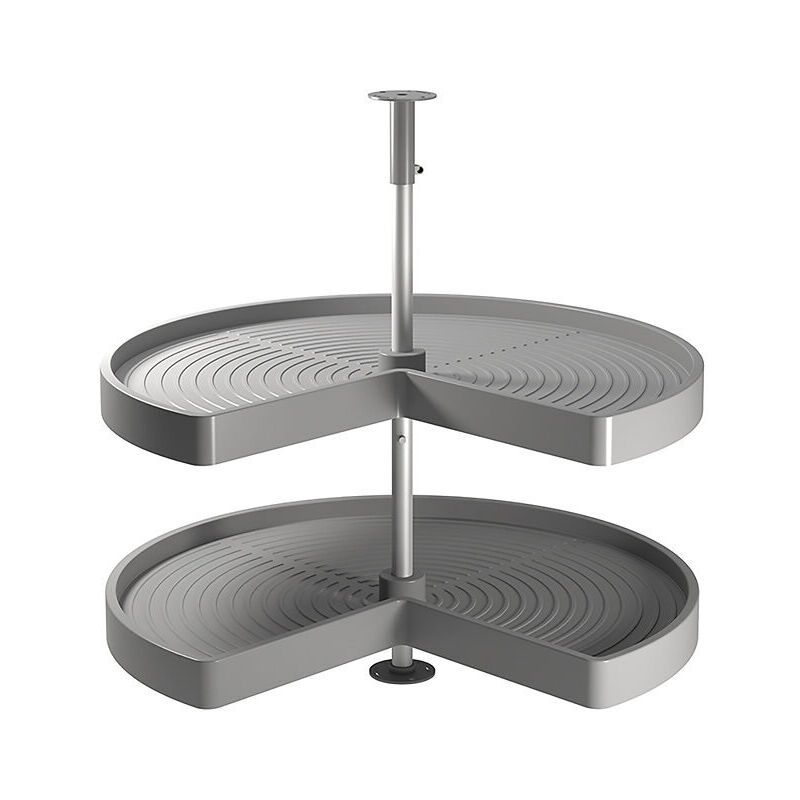 foto del prodotto emuca set di vassoi 8928921 shelvo 3 4 modulo 900mm plastica grigia