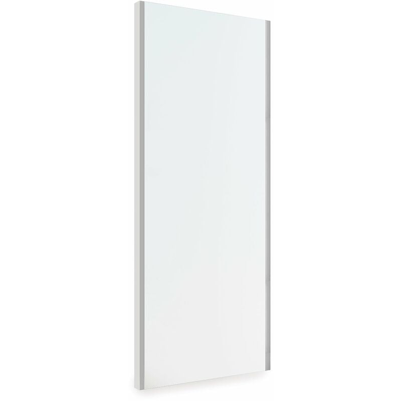 foto del prodotto emuca specchio estraibile per armadio 34x100 cm grigio metallizzato