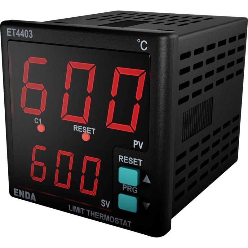 foto del prodotto enda et4403 230 controllore di temperatura 1 fino a 50 c l x a 48 mm x 48 mm