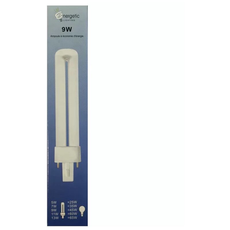 foto del prodotto energetic lighting lampadina ydn9 u g23 9w 525lm l165mm risparmio energetico lunga durata