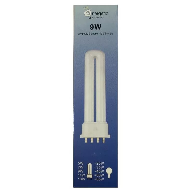 foto del prodotto energetic lighting lampadina ydw9 u 2g7 9w 525lm l150mm risparmio energetico lunga durata