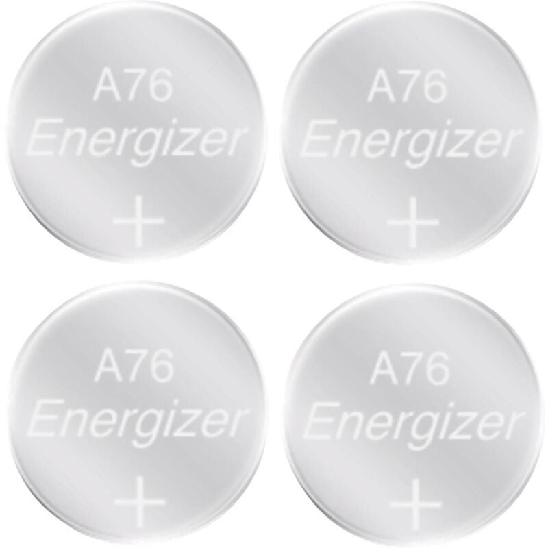 foto del prodotto energizer batteria a bottone lr 44 1.5 v 4 pz. 150 mah alcalina manganese ag13