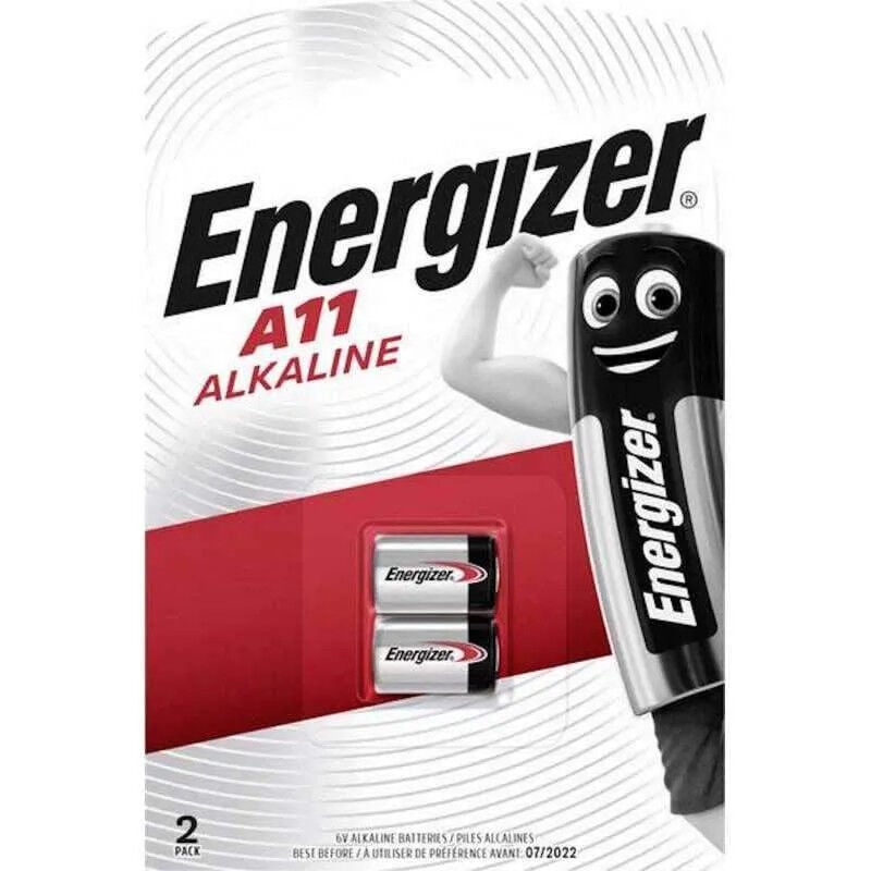 foto del prodotto energizer batteria alcalina a11 e11a 6v, set di due batterie.