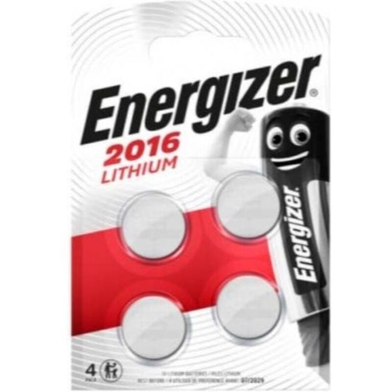 foto del prodotto energizer confezione 4 lithium cr2016 bp4