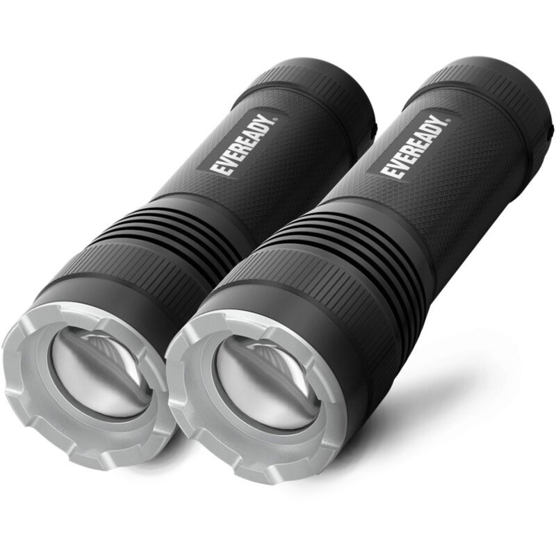 foto del prodotto energizer eveready led torch, super bright flashlight, ideal for emergencies, camping and outdoor lights, pocket torch, pack of 2
