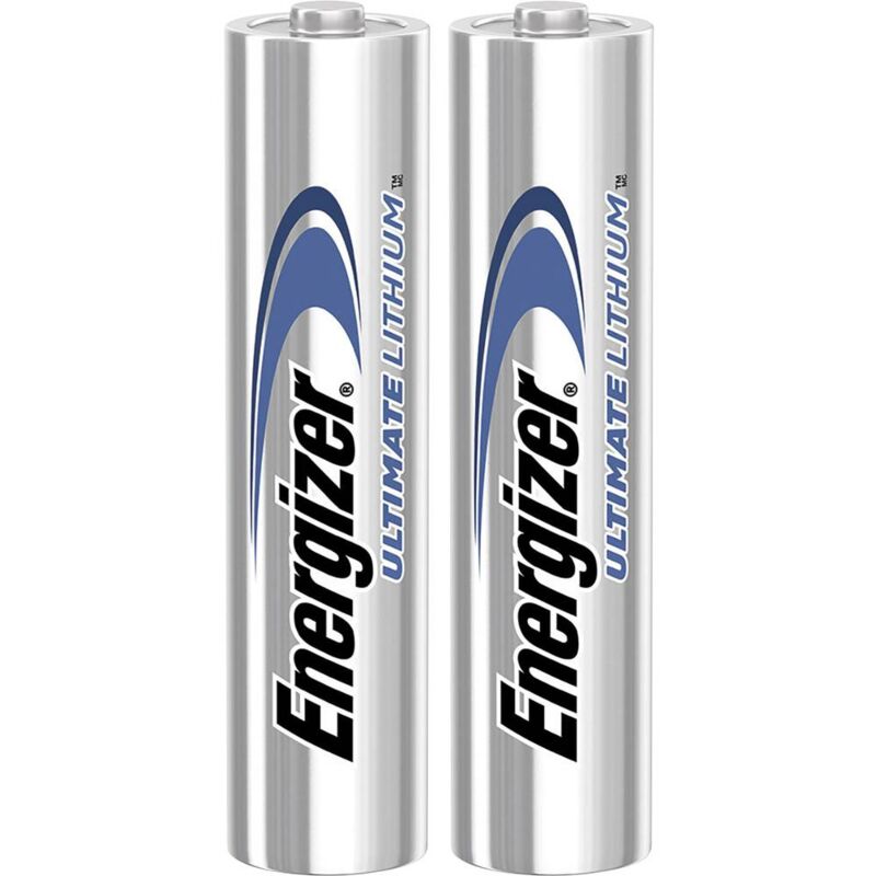 foto del prodotto energizer ultimate fr03 batteria ministilo aaa litio 1250 mah 1.5 v 2 pz.