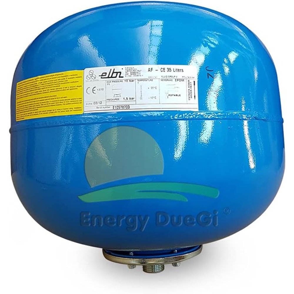 foto del prodotto energy duegi autoclave a membrana intercambiabile per acqua sanitaria af 35 ce 35lt 10bar elbi a032l31