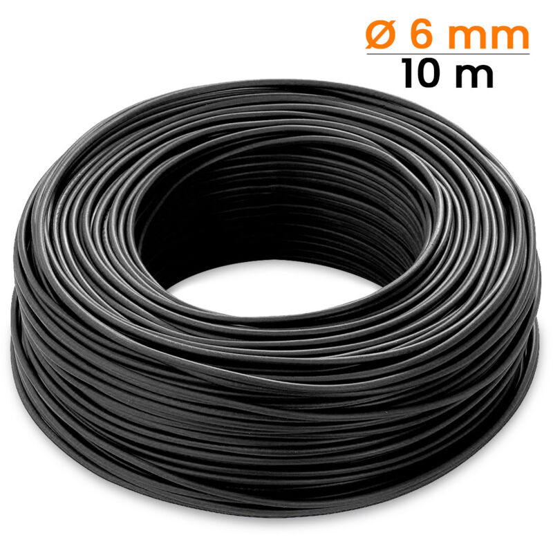 foto del prodotto energy duegi cavo nero per fotovoltaico, sezione 6 mm, lunghezza 10 metri lineari