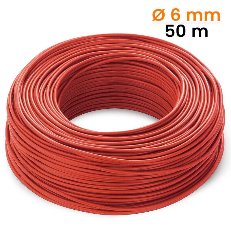 foto del prodotto energy duegi cavo rosso lunghezza 50 mt