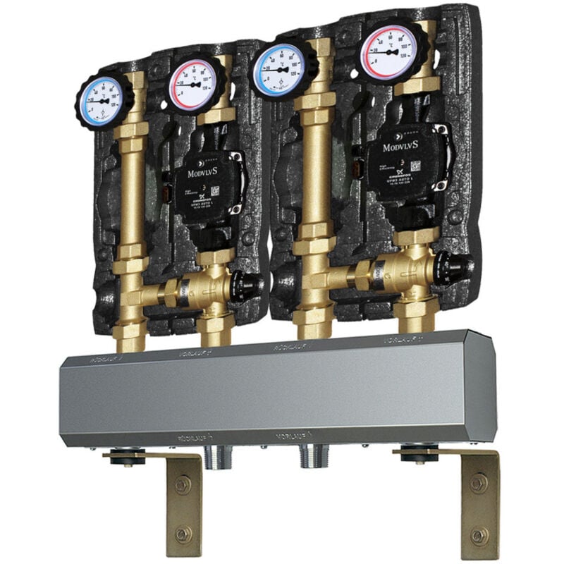foto del prodotto energy duegi gruppo di rilancio a bassa temperatura con collettore di distribuzione per impianti a pavimento su pi livelli
