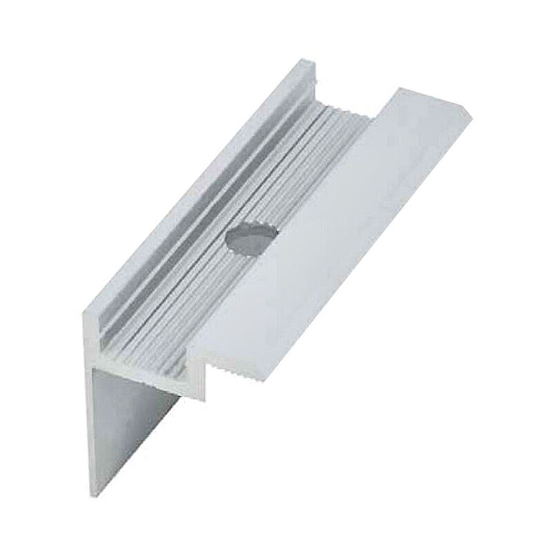 foto del prodotto energy duegi morsetto terminale a y in alluminio altezza del modulo 40 mm